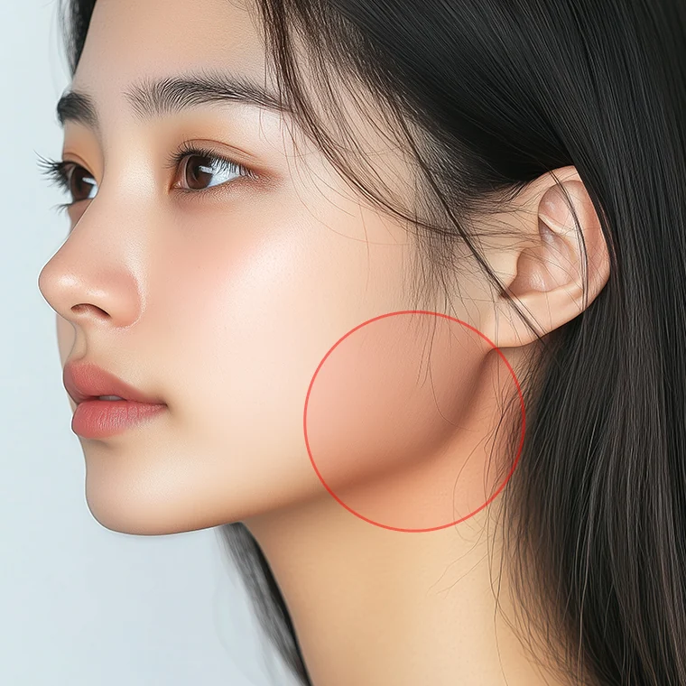 Botox hàm vuông giúp giảm khối lượng cơ để tạo đường viền hàm thon gọn