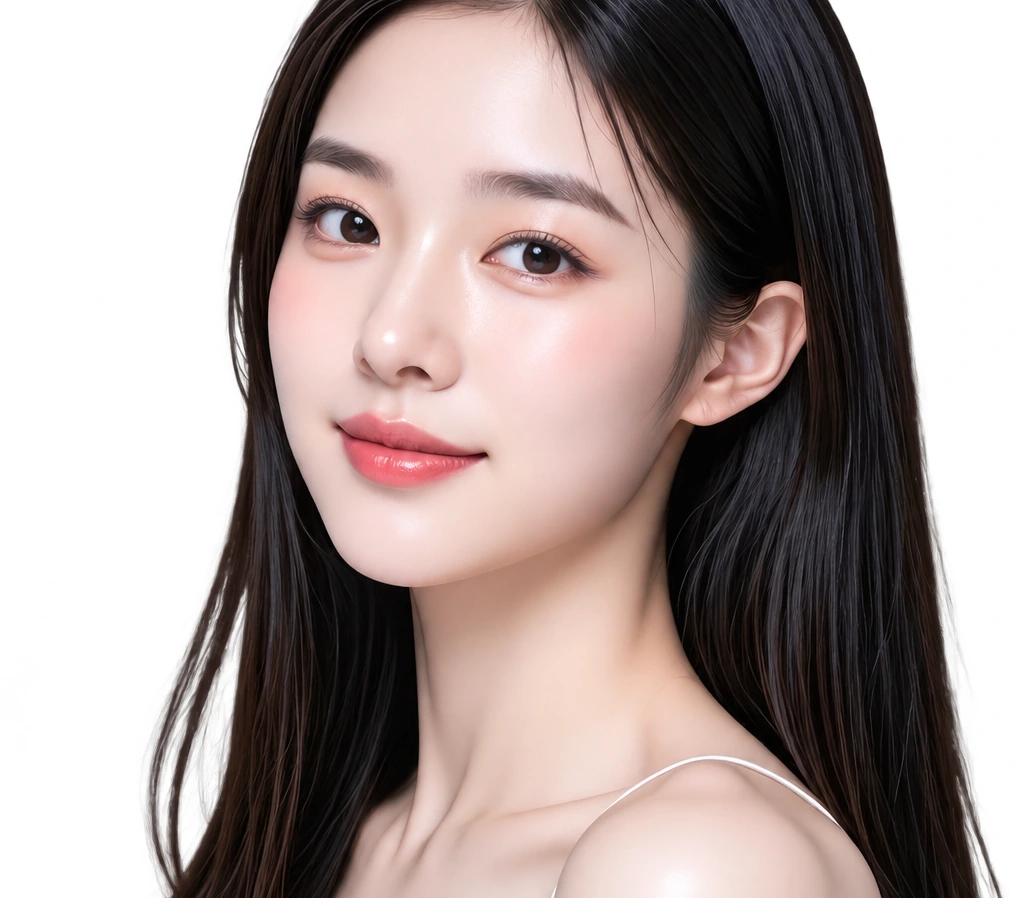 Gương mặt đánh dấu vùng tiêm V‑Fit
